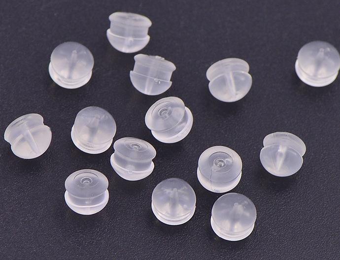 Transparent hamburger shaped ear plug (small)