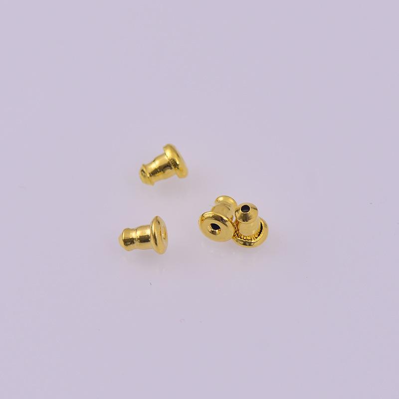 Stainless Steel Bullet Earplugs/Goldtone