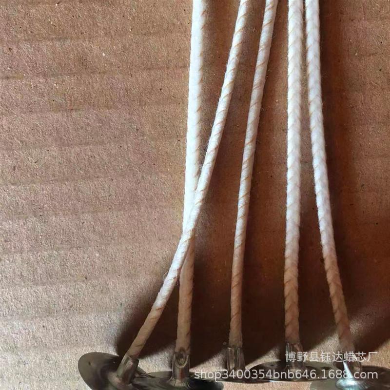 24 strands of 32 strands of 40 strands of 45 strands of cotton candle wick cotton woven butter lamp candle wick Flower line thumbnail 3