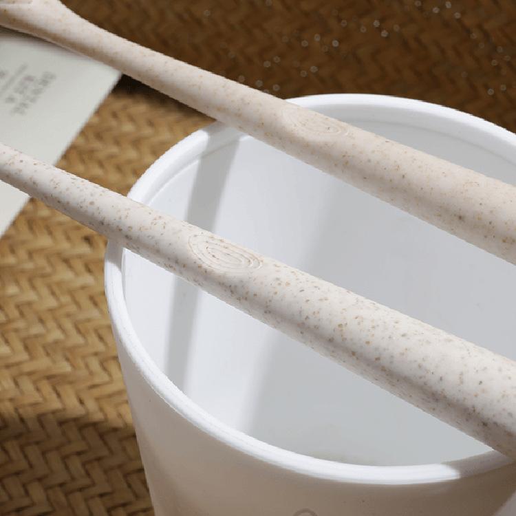 Hotel Disposable Toiletries, Guesthouse Soft-Bristle Toothbrushes, Biodegradable Eco-Friendly Dental Products, Wholesale Custom-Made Straw Toothbrushes thumbnail 4