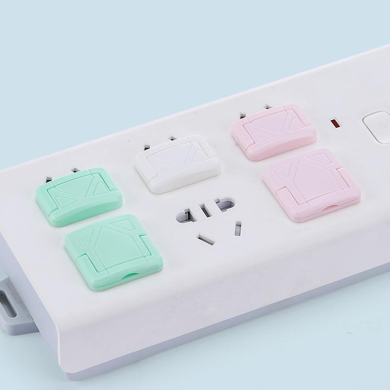 Baby Socket Protective Cover, Child-Proof Electric Shock Prevention Power Plug Cover, Baby Protection Supplies, Power Strip Socket Safety thumbnail 2