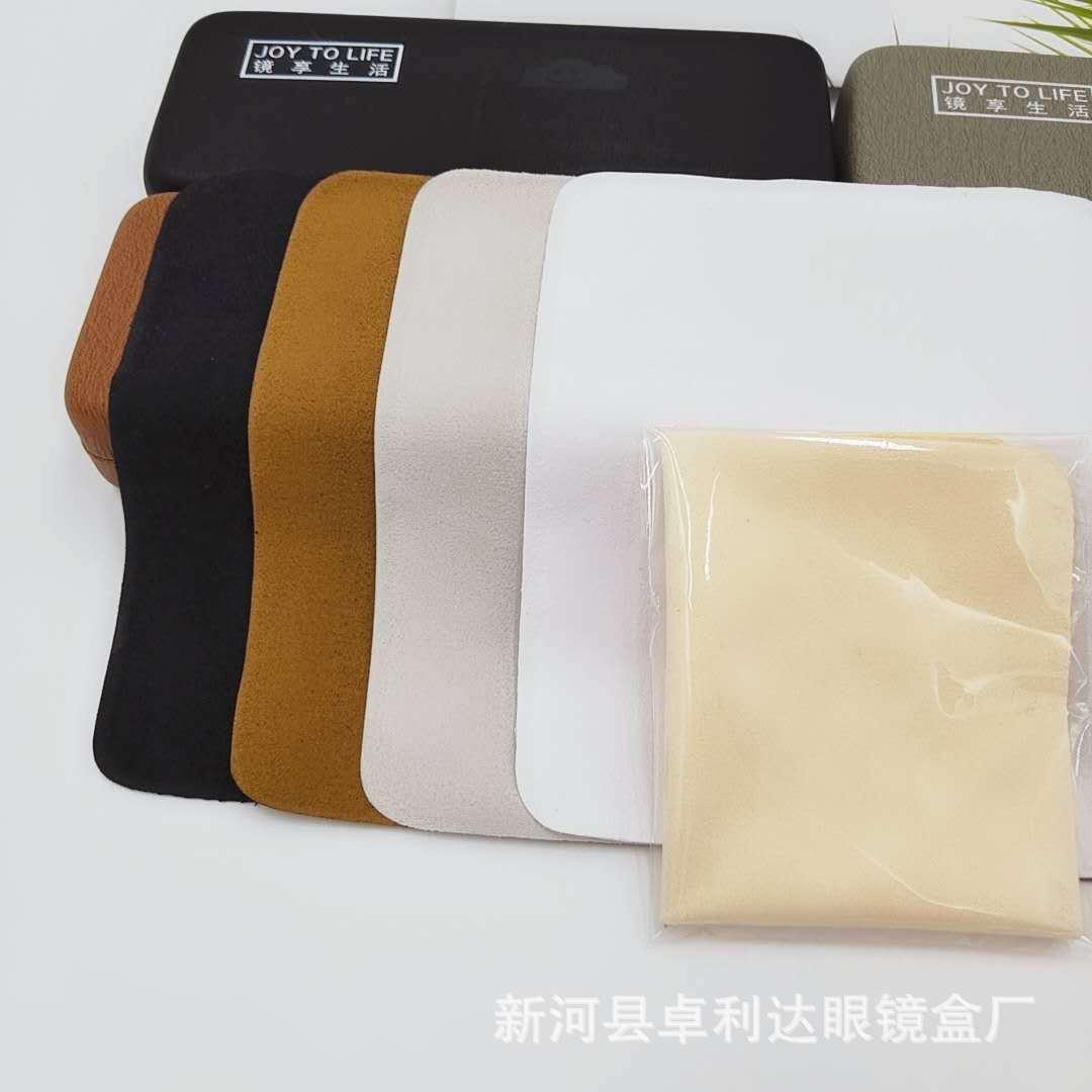 Factory wholesale microfiber glasses cloth cotton deerskin velvet glasses cloth jewelry piano screen wiping cloth