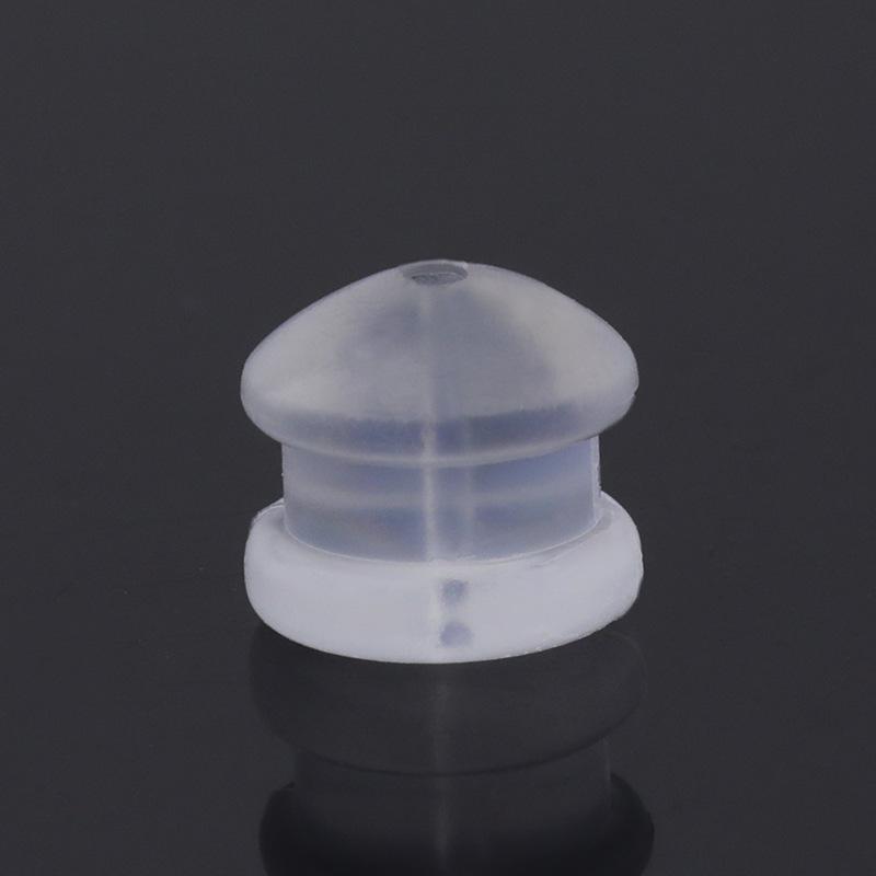 Transparent Hamburg-shaped Ear Plug (Large)