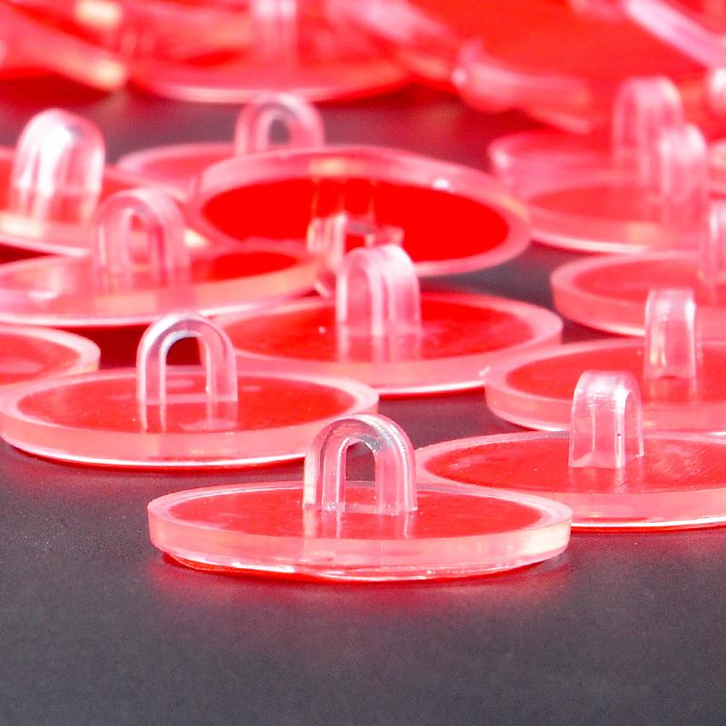 Strong seamless ceiling 2cm small disc hanging hook transparent top fitting invisible hook 3M3 glue thumbnail 3