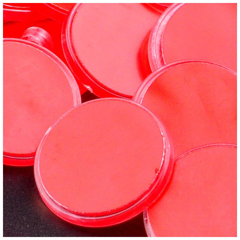 Strong seamless ceiling 2cm small disc hanging hook transparent top fitting invisible hook 3M3 glue thumbnail 5