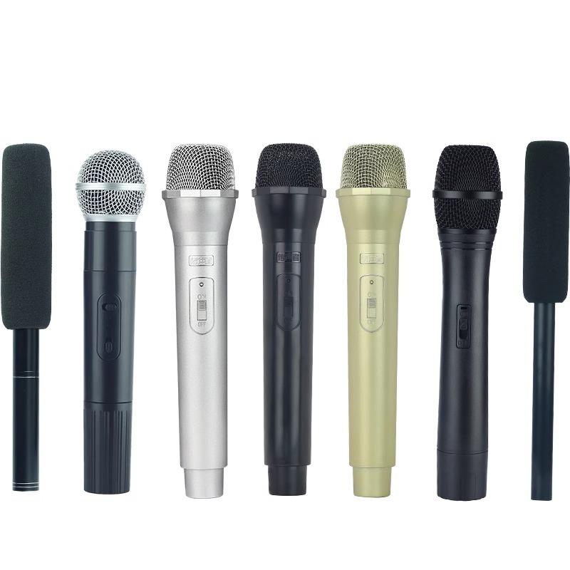 Handheld Microphone Model Kidsren's Toy Stage Performance Small Host Interview Eloquence Artificial Fake Microphone Props thumbnail 5