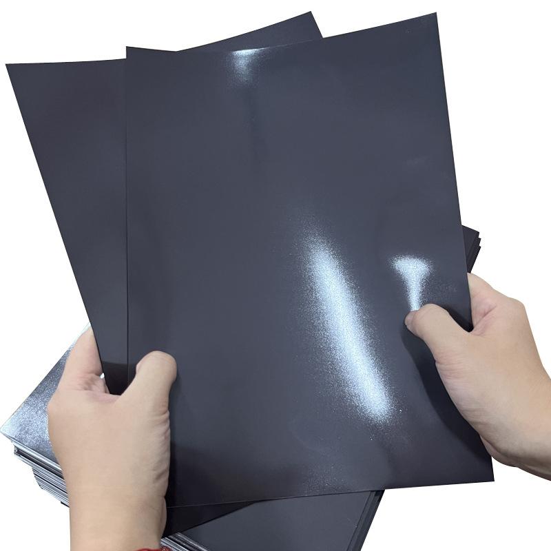 Single-Sided Adhesive Rubber Soft Magnet Sheet, Strong Magnetic Refrigerator Rubber Soft Magnet Sheet, Round, Square, and Irregular Shaped Magnetic Stickers thumbnail 5