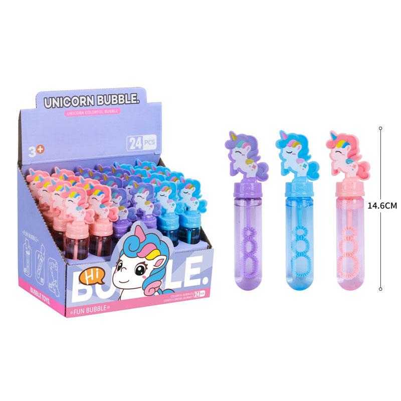 Rainbow Horse Bubble Stick
