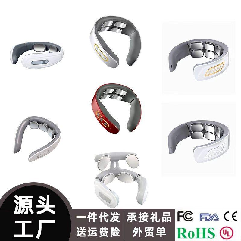 Cross-Border Cervical Spine Massage Instrument Multi-Functional Cervical Spine Massager Electrotherapy Physiotherapy Instrument Pulse Heating Neck Protection Instrument