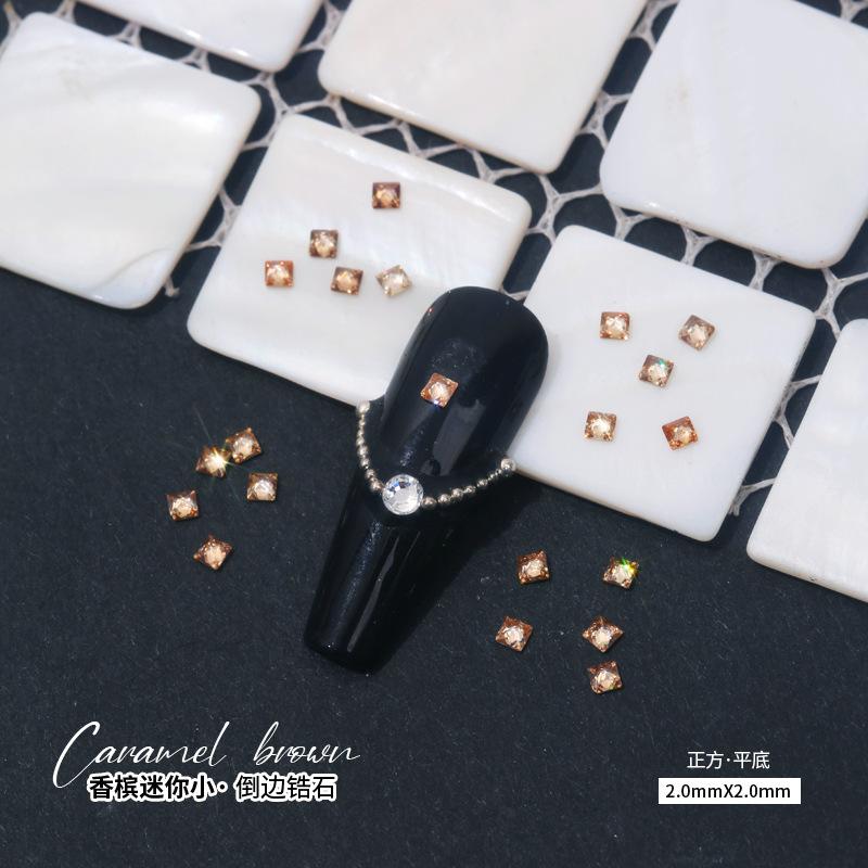 [square·fine zirconium]2x2mm single