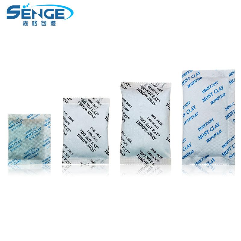 Manufacturer Wholesale 2G-500G Montmorillonite Non-Woven Desiccant Electrical Appliance Industrial Moisture-Proof Beads Clothing Moisture Absorber thumbnail 5