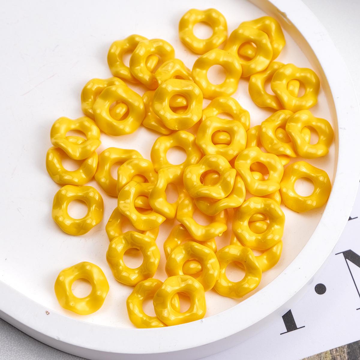 Yellow / Mini size 7*7mm (aperture 2.5mm)