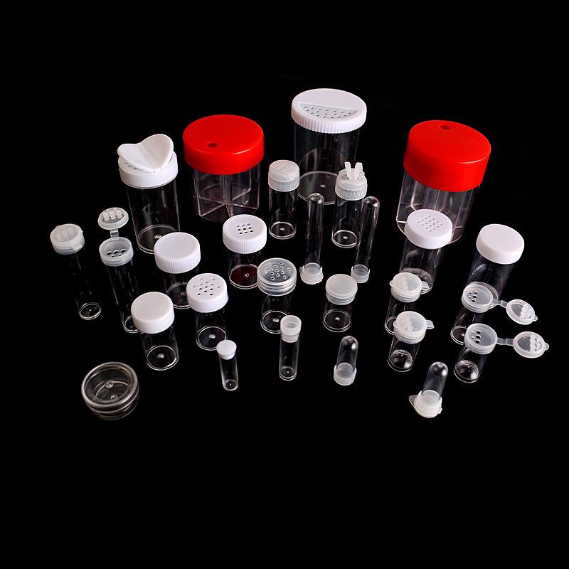 Manufacturer Wholesale Glitter Powder Bottle Glitter Powder Sealed Bottle Colored Sand Powder Bottle Plastic Test Tube Chemical Packaging Bottle