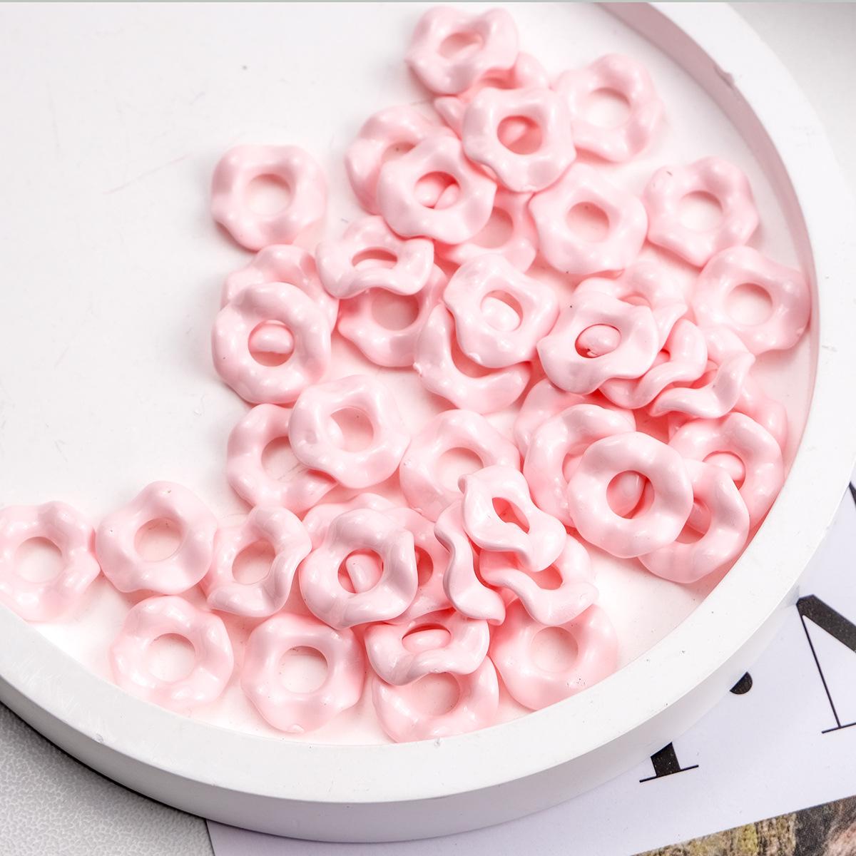 Light pink / Mini size 7*7mm (aperture 2.5mm)