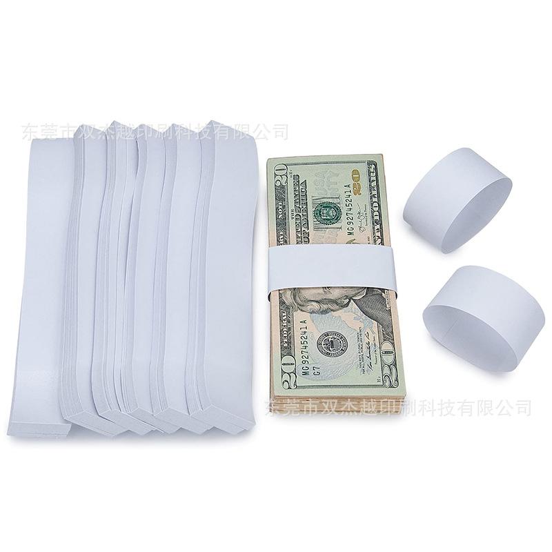 Cash Bundles Bank Supermarket Finance Special Money Bundles White Universal Currency Bundles with Double Adhesive Paper Material thumbnail 3
