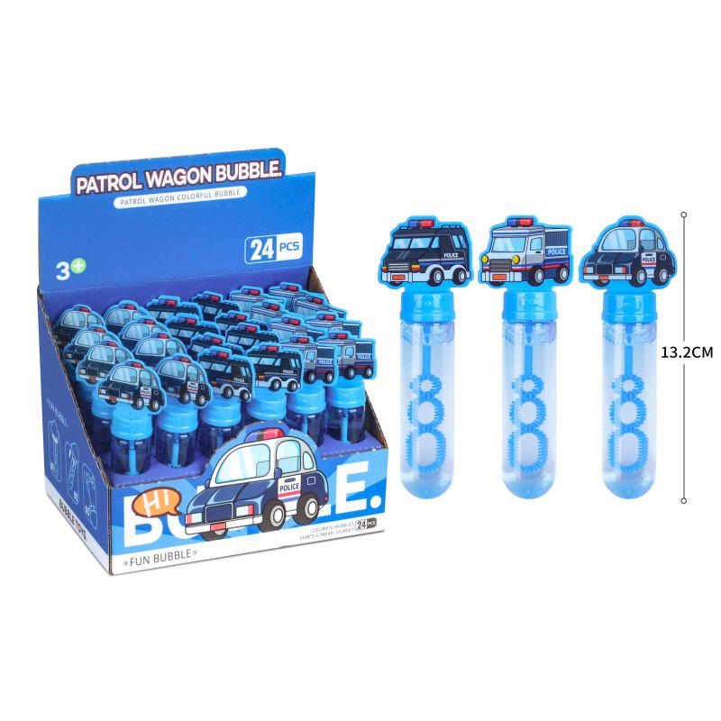 Police car bubble wand