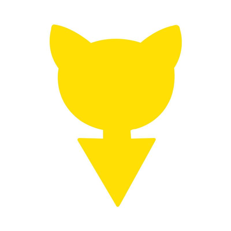 Kitten style (thick and sticky)