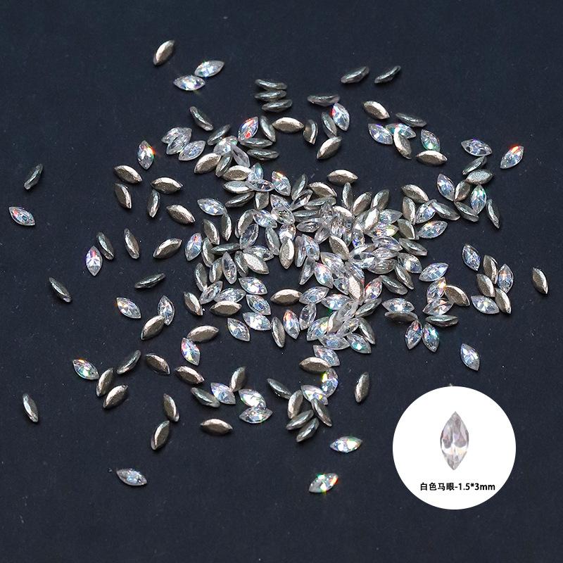 White horse eye 1.5*3mm [single]