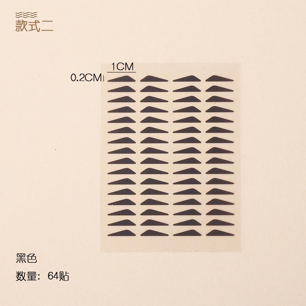 Eyeliner stickers / Black 64 stickers