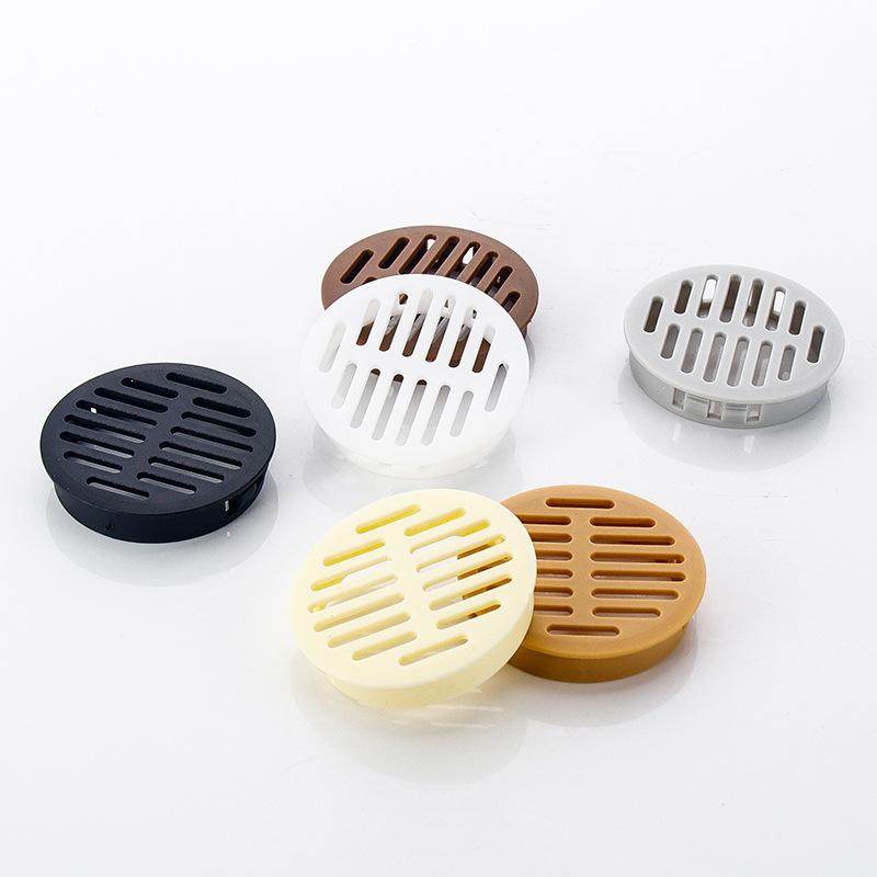 Plastic Breathable Mesh Snap-on Furniture Diffuse Hole Cover Wardrobe Cabinet Door Air Changing Hole TV Cabinet Hole Cover thumbnail 5