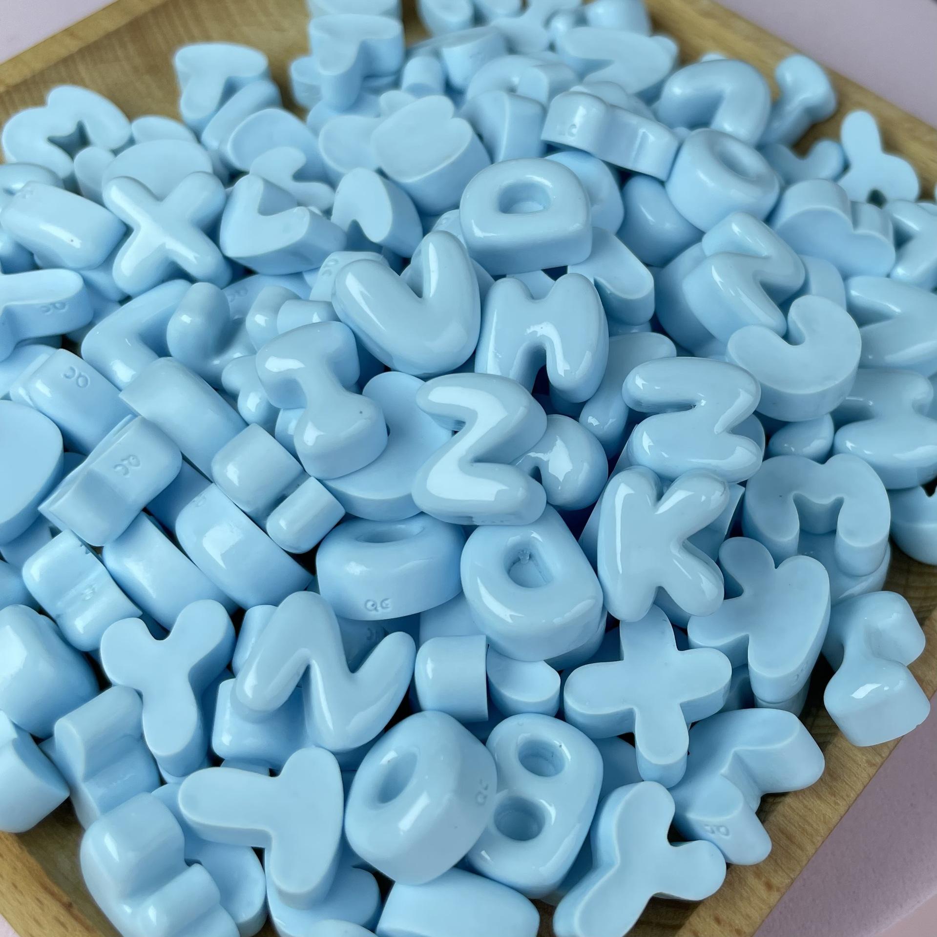 3 * Blue 26 letters random one