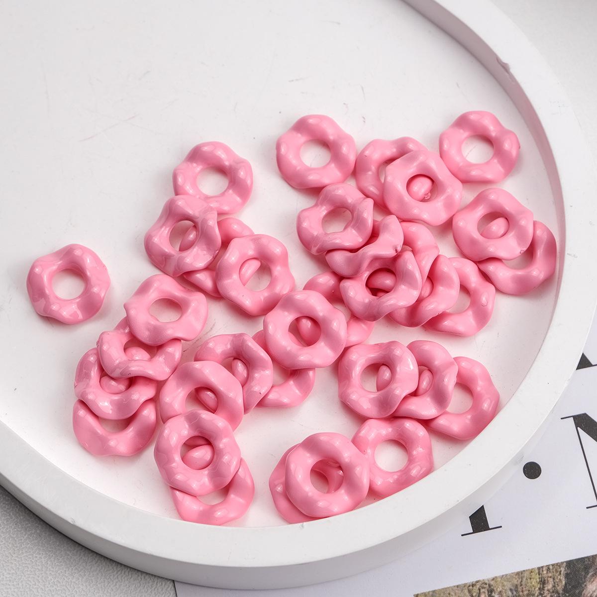 Pink / Mini size 7*7mm (aperture 2.5mm)