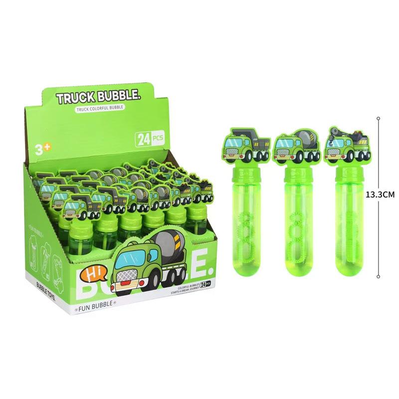 Green engineering vehicle bubble wand