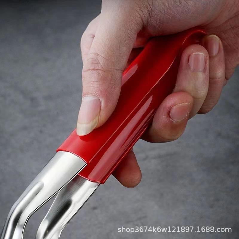 304 stainless steel steak spatula barbecue fish clip food clip kitchen bread pancake Korean barbecue fish clip thumbnail 4