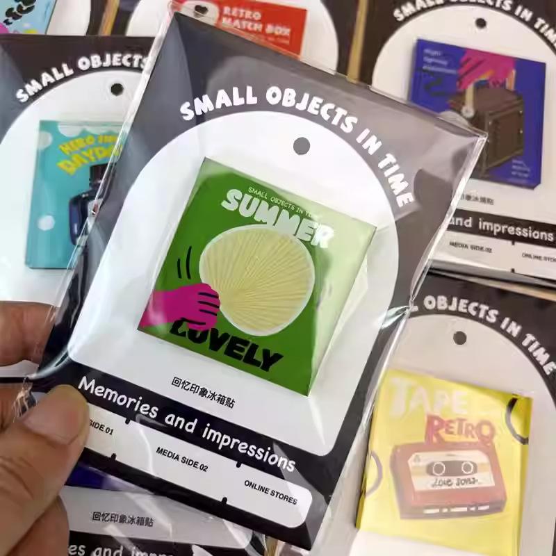 Acrylic Refrigerator Magnets Customized Wholesale Personalized Source Manufacturer Thickened Glue Cute Creative Cartoon Magnetic Stickers thumbnail 3