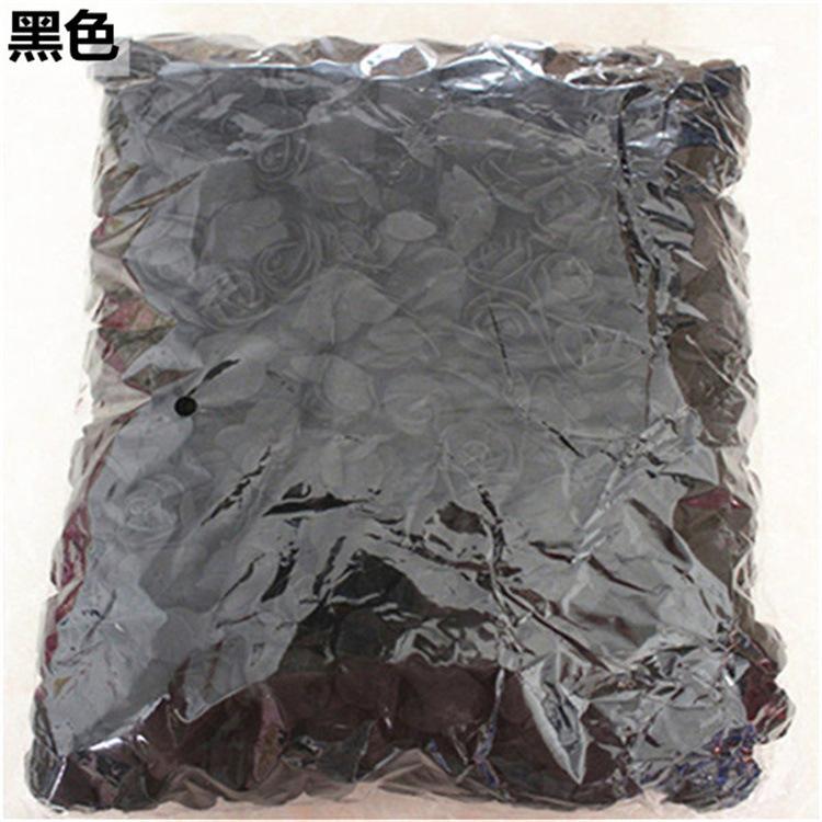 Black / Diameter 3.5cm, 500 flowers per pack