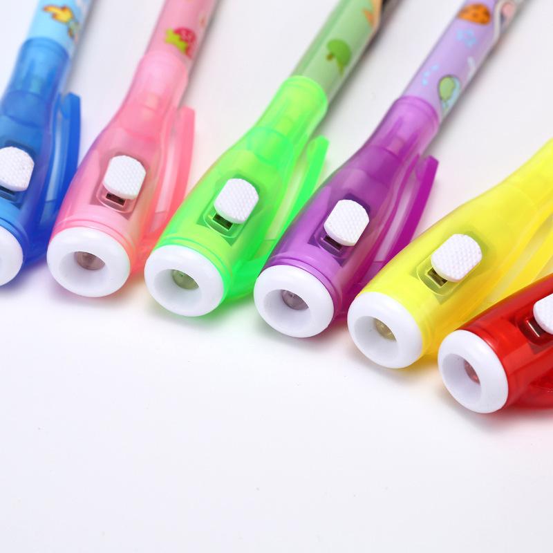 Magic invisible highlighter writing multifunctional UV invisible lighting pen student fun stationery factory direct sales thumbnail 4