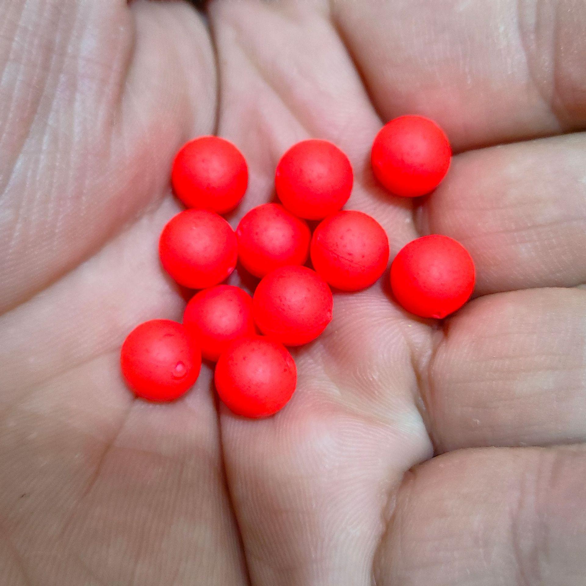 New spherical top bead (red) (8.3mm) / Please place an order in multiples of 100 pieces for each specification, otherwise it will not be shipped. Thank you