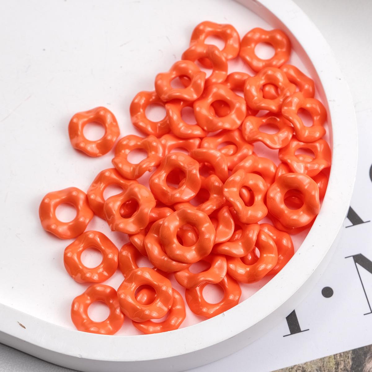 Orange / Mini size 7*7mm (aperture 2.5mm)