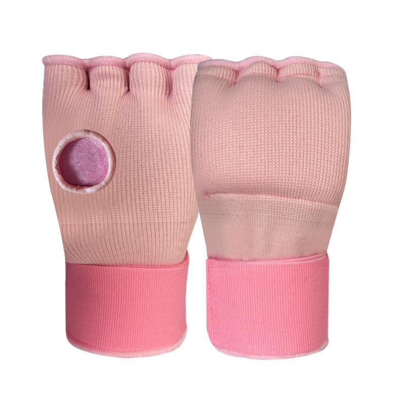Boxing Gloves Half-Finger Gloves Sanda Fighting Lazy People Quick Hand Wraps Bandage Hand Protection Muay Thai Men and Women thumbnail 3
