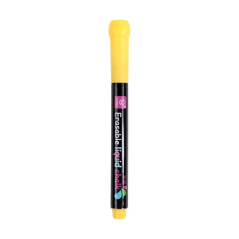 round head / G-20# Erasable Liquid Ink Black Rod Round Head-Yellow