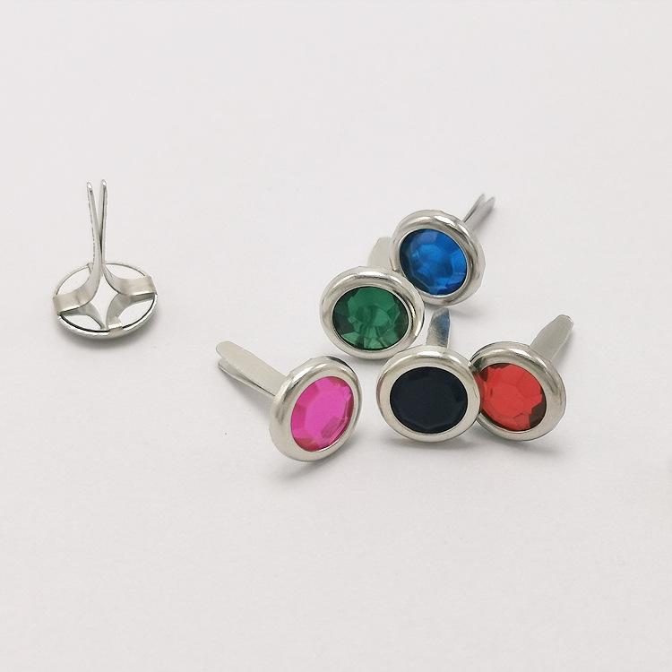 8*12mm rhinestone two-foot nail acrylic double angle nail diamond two angle nail