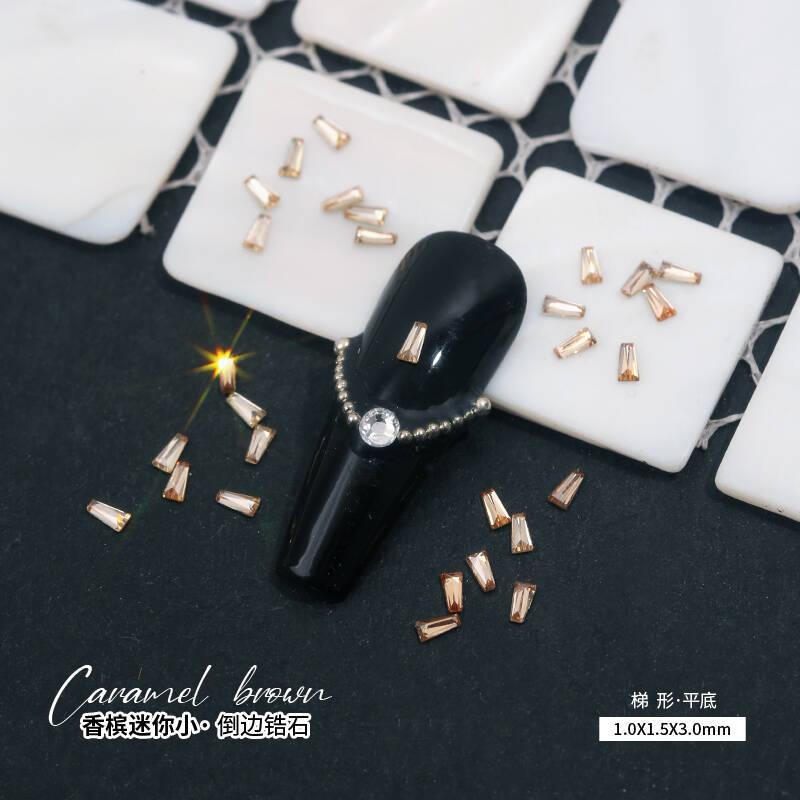 [trapezoid·fine zirconium]1x1.5x3mm single