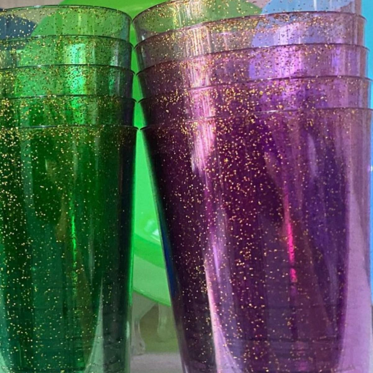 Translucent purple gold pink / Spoon