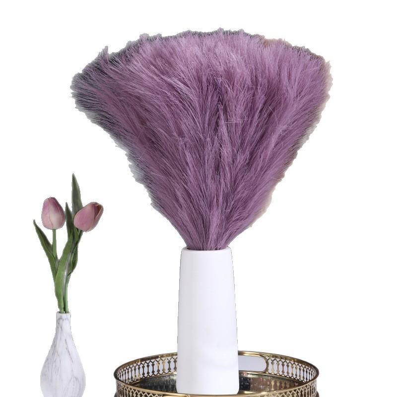 55cm Pampas Grass Amazon Cross-Border Nordic Boho Decoration Artificial Bulrush Simulated Reed Grass thumbnail 5