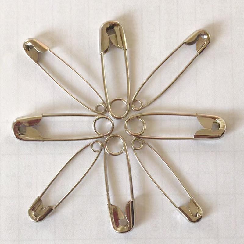 In-Stock Pins, Steel Wire Nickel-Plated Pins, Stainless Steel Pins, Badge-Specific Pins, Factory In-Stock Large Supply