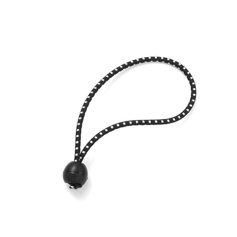 Black polka dot medium diameter 22