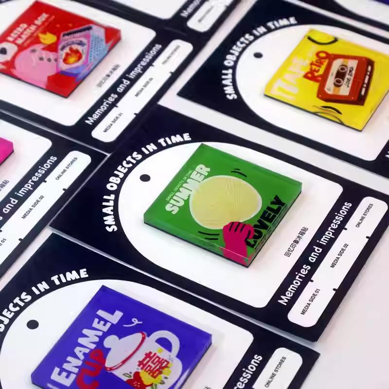 Acrylic Refrigerator Magnets Customized Wholesale Personalized Source Manufacturer Thickened Glue Cute Creative Cartoon Magnetic Stickers thumbnail 2