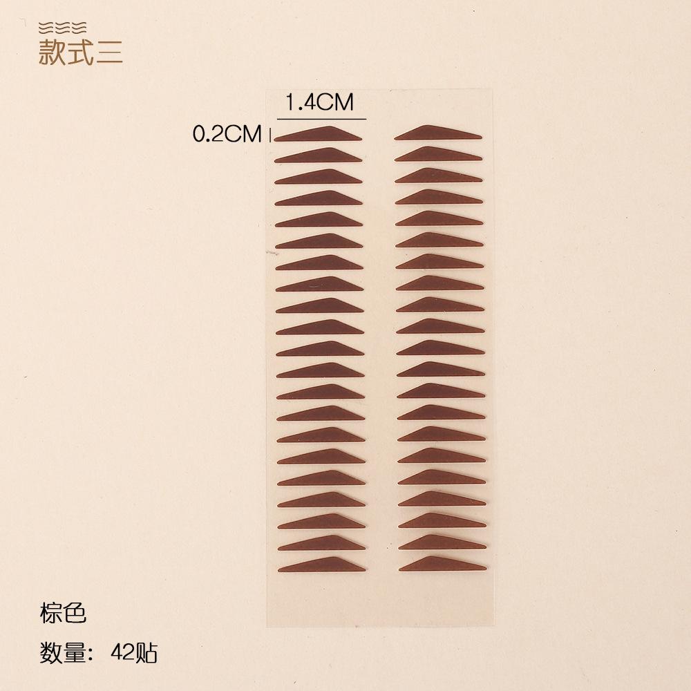 Eyeliner stickers / Brown 42 stickers