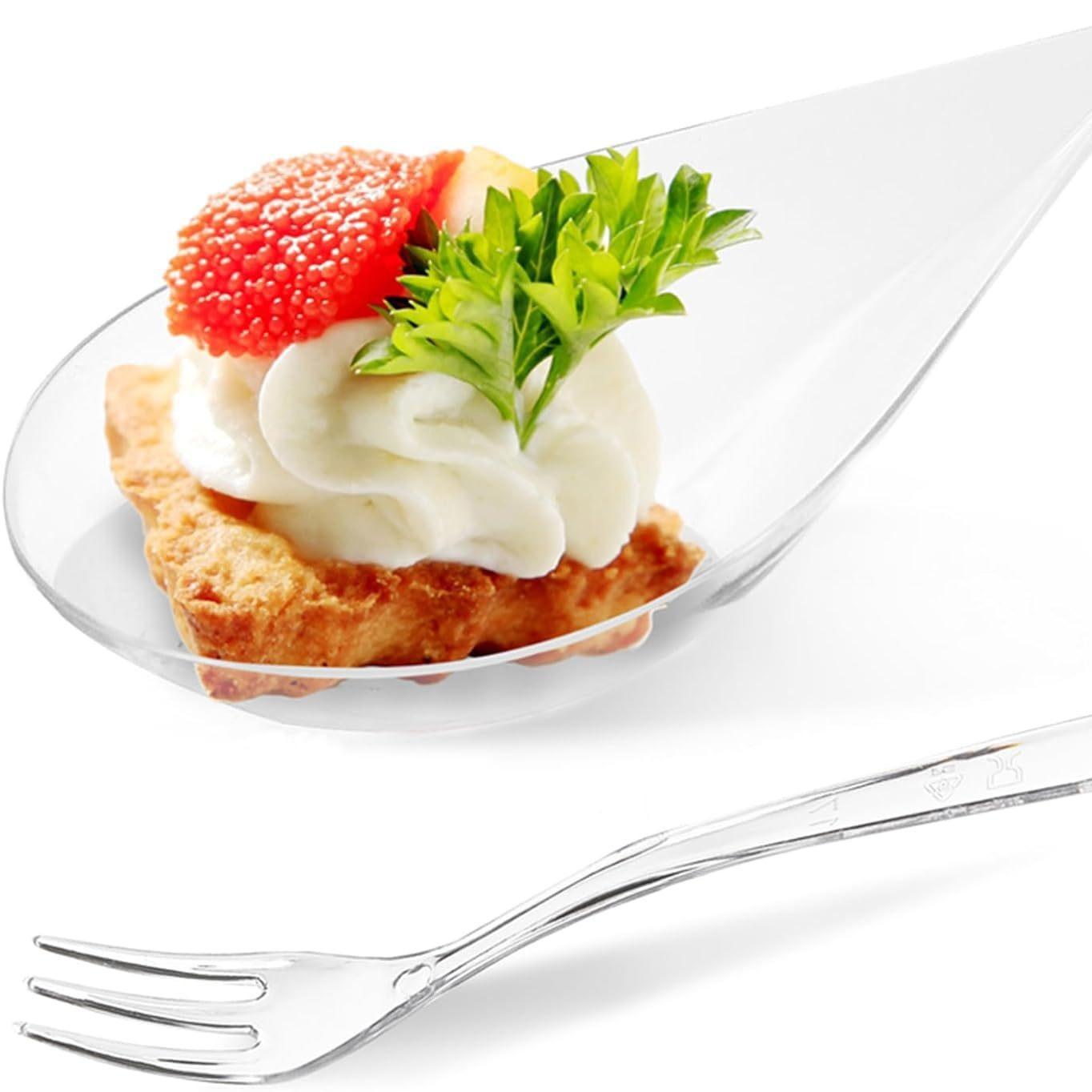 Cross-Border Amazon Disposable Ps Hard Plastic Thickened Design Dessert Sauce Transparent Snack Plate thumbnail 2