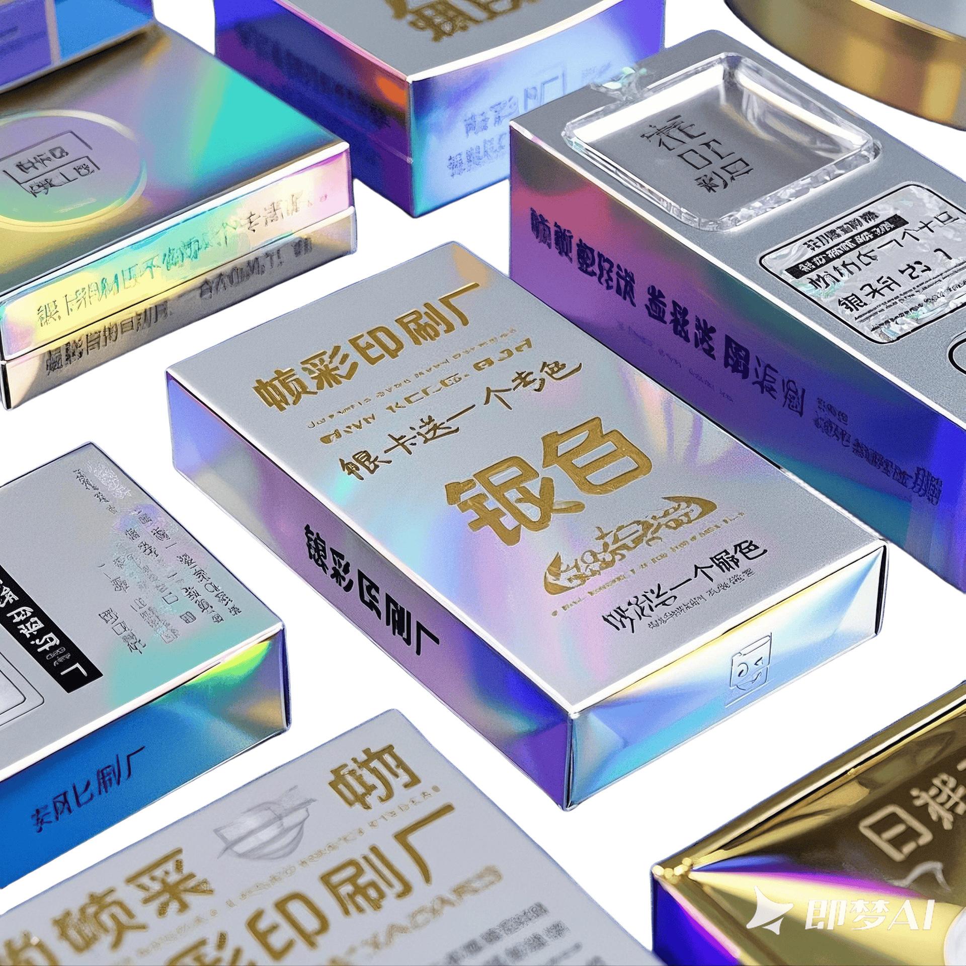 Customized Laser Cosmetic and Health Product Packaging Boxes with Window, White Card Packaging Paper Boxes, Custom Printing Factory Boxes thumbnail 5