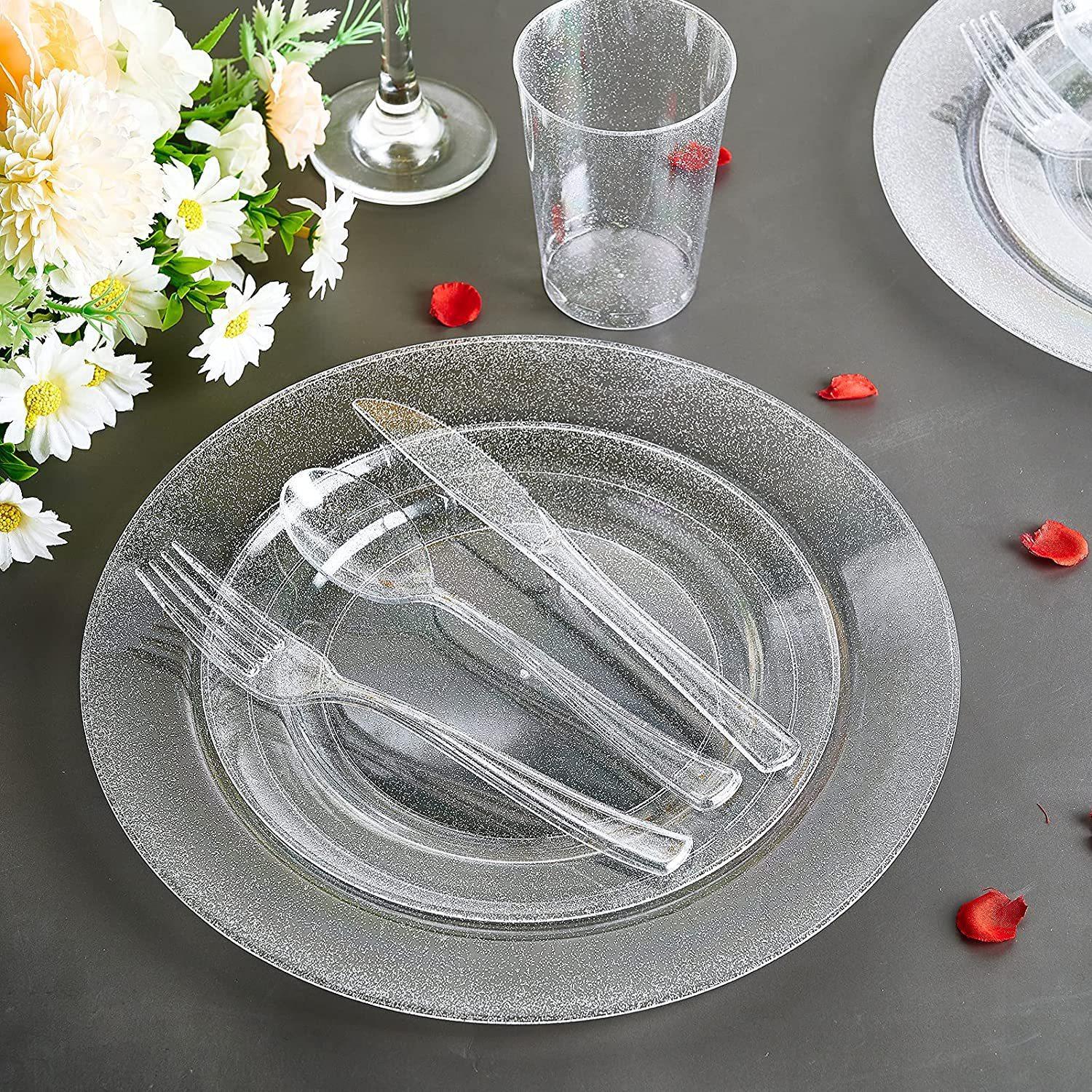 Transparent silver pink / Knife