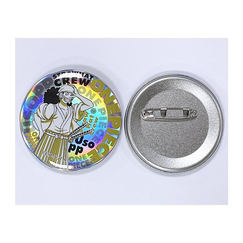 Custom One Piece Plush Badges Blind Box, Liar Franky Tinplate Badge Customization thumbnail 5