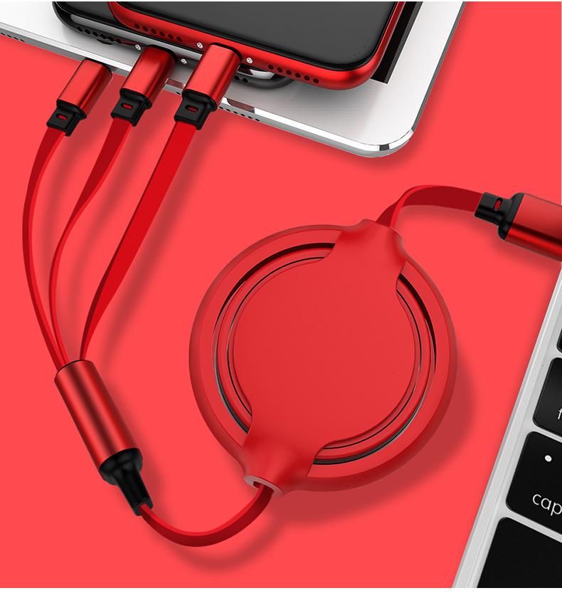 Macaron 3a data cable-red