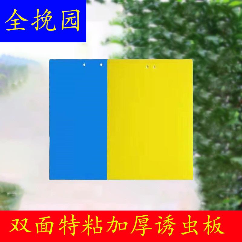 Yellow Sticky Trap Board Double-Sided for Greenhouse Orchard Home Use Insect Trap Board Blue Insect Trap Board Sticky Trap Board Blue Board Thrips Sticker