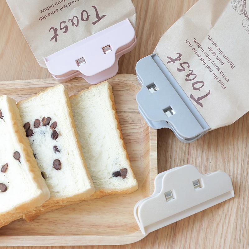 Household snacks dried fruit food sealing clip plastic large moisture-proof plastic plastic bag sealing clip